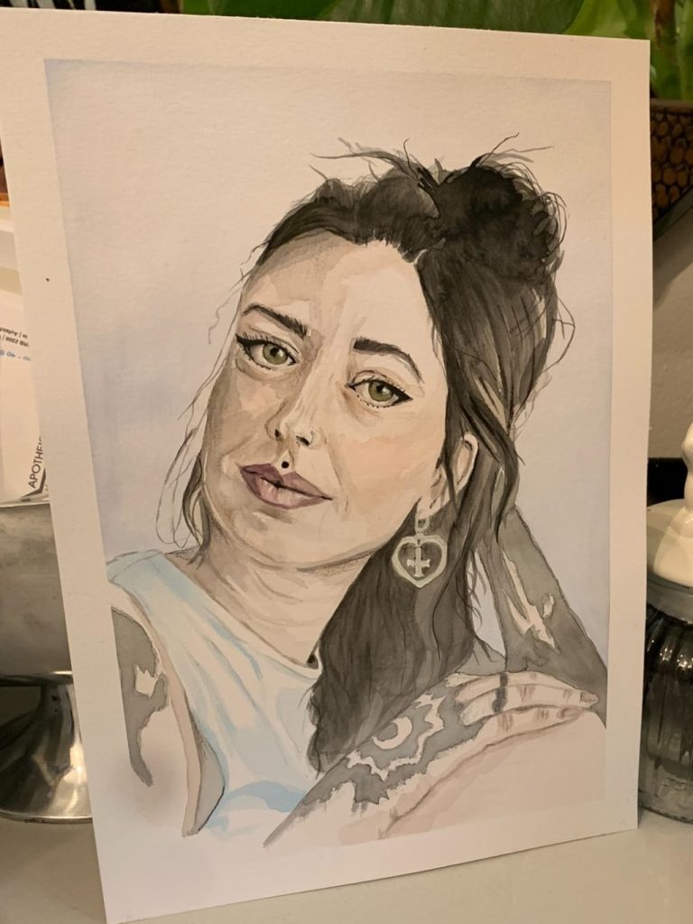 Aquarelle Portrait